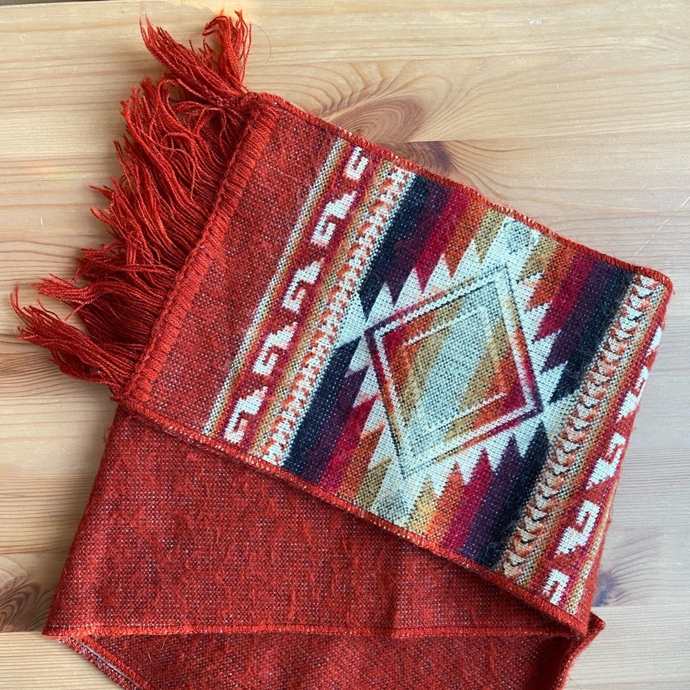 Pendleton pattern scarf